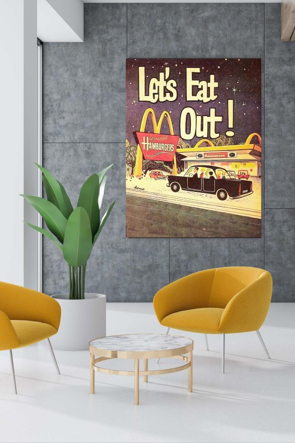 Poster de Mac Donalds 1950